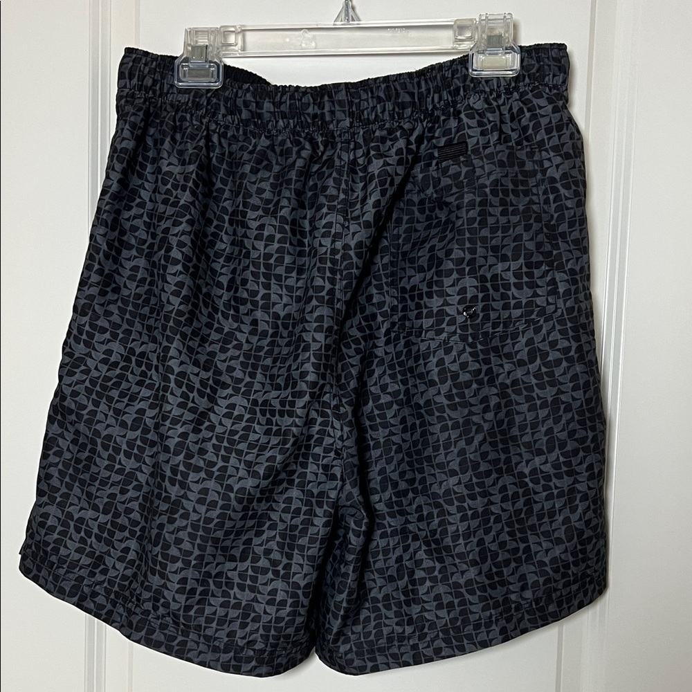Speedo Men’s Black Grey Geometric Patterned Swim Shorts XL - Picture 4 of 8